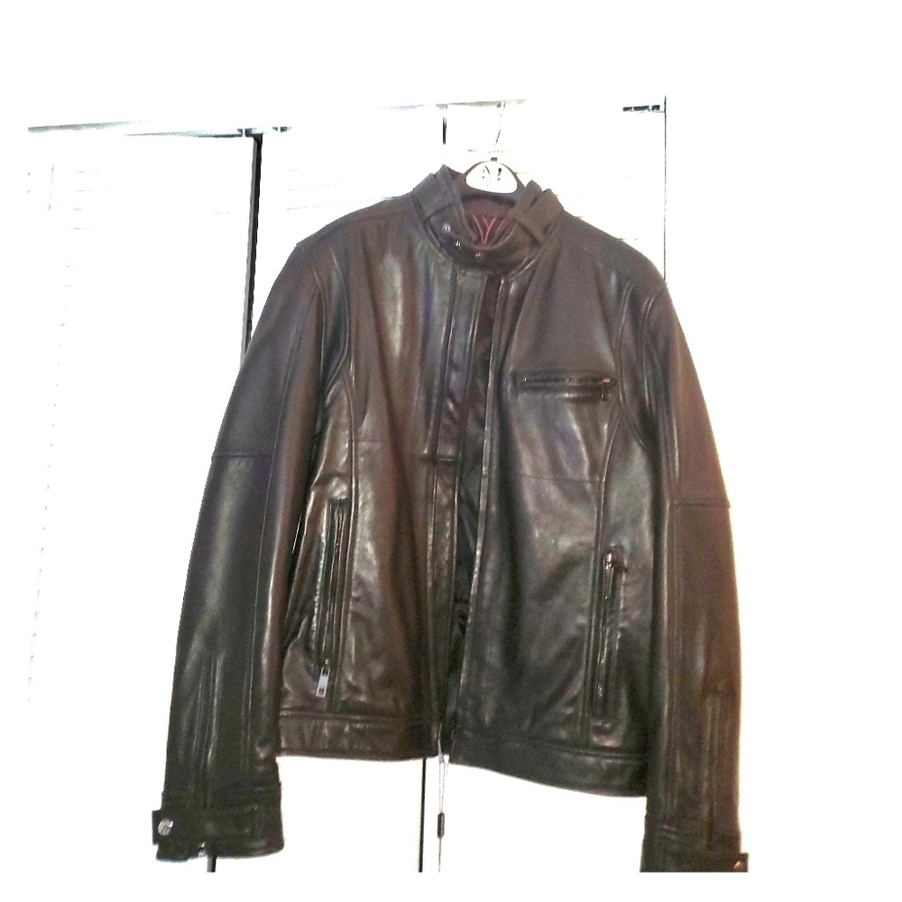 Leather jacket